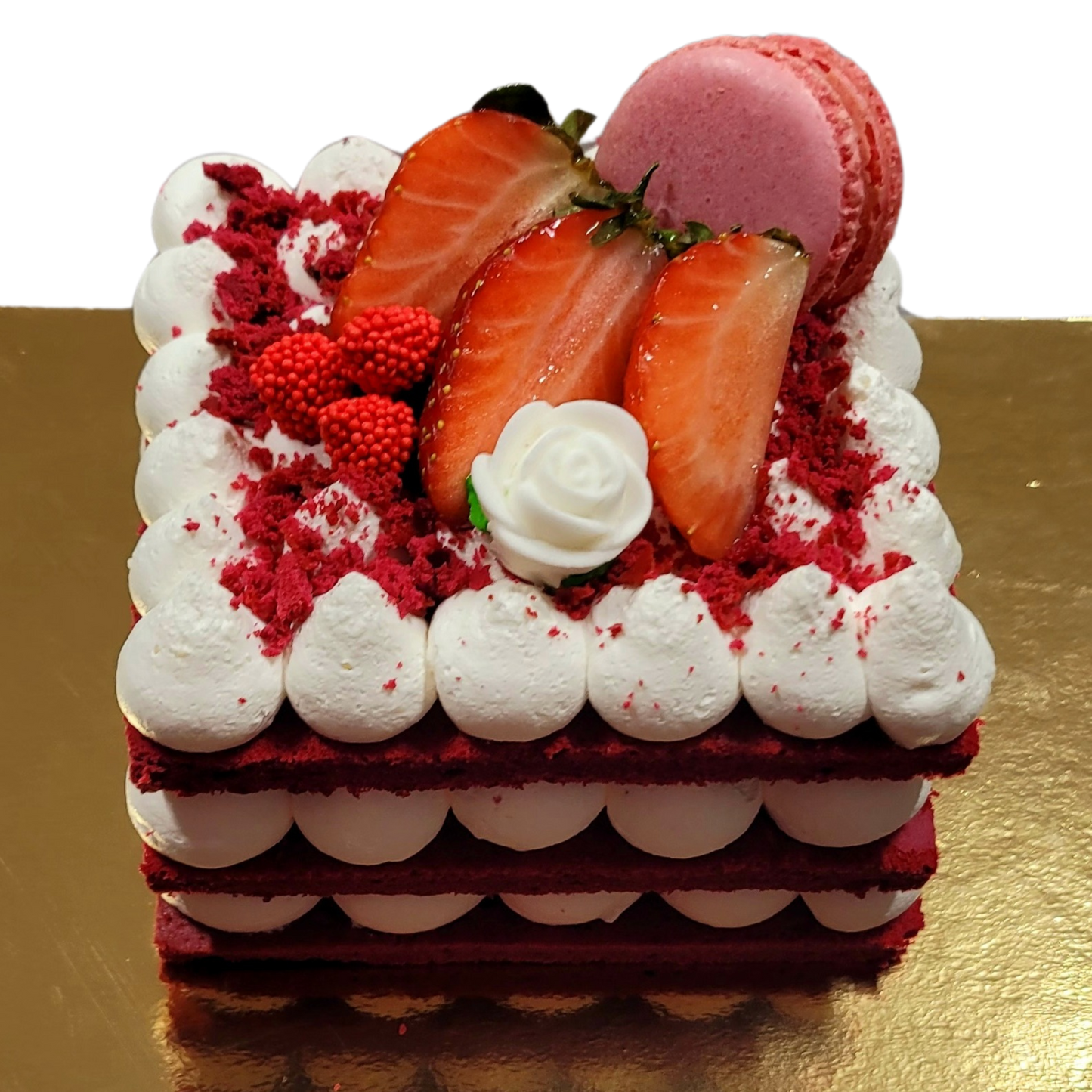 Tortulet red velvet. Tort aniversare. Tort clasic.