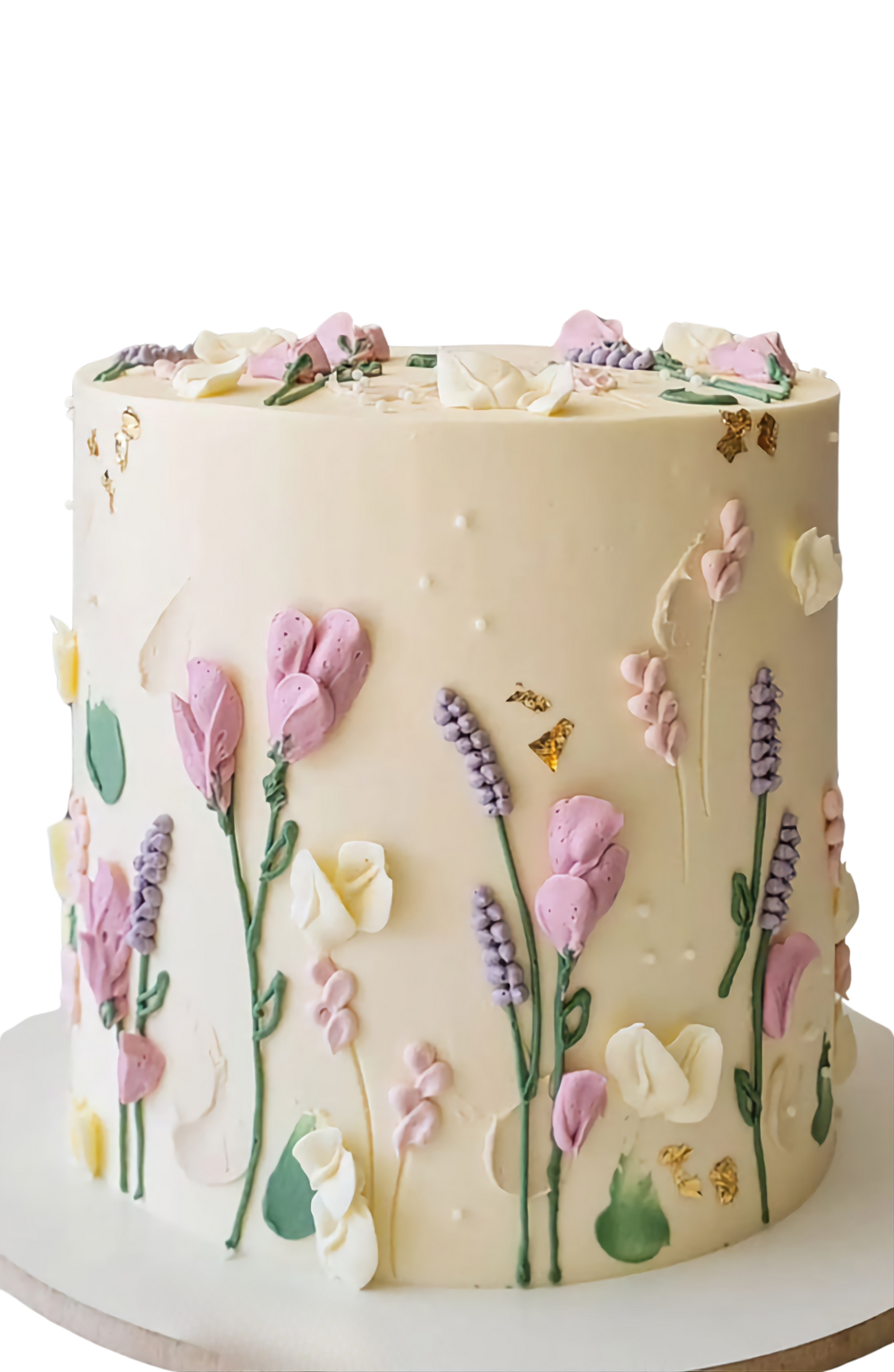 Tort floral. Tort aniversare. Tort clasic.
