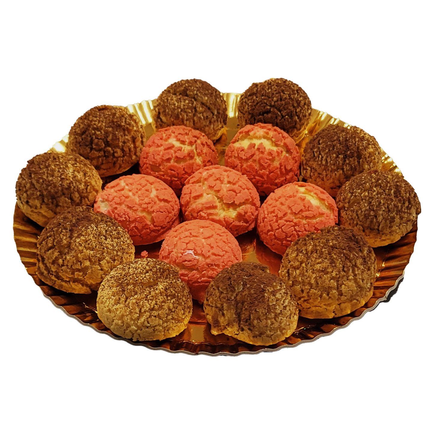 Platou Choux au Craqueline Zmeura + Tiramisu