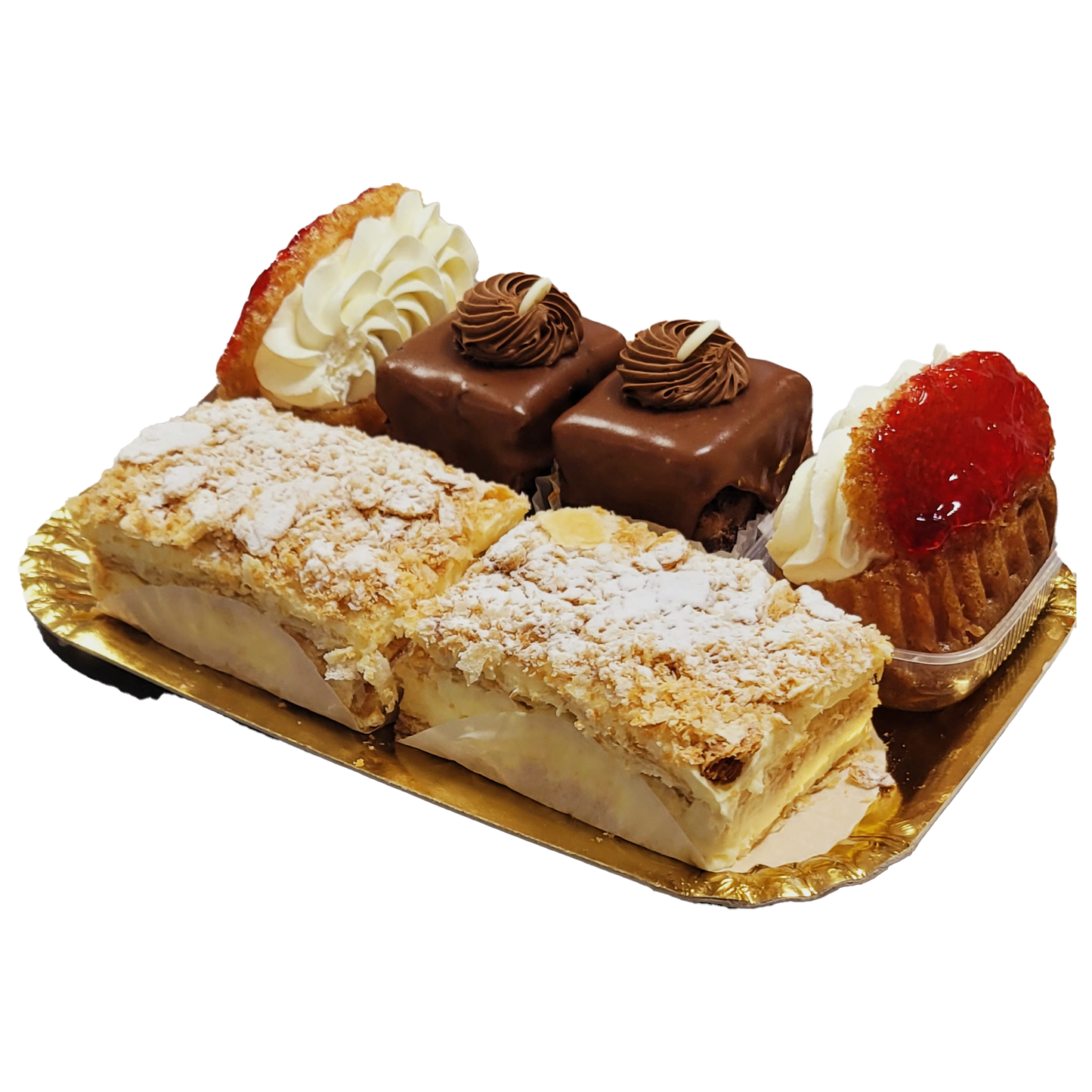 Platou Cremsnit, Amandine, Savarine