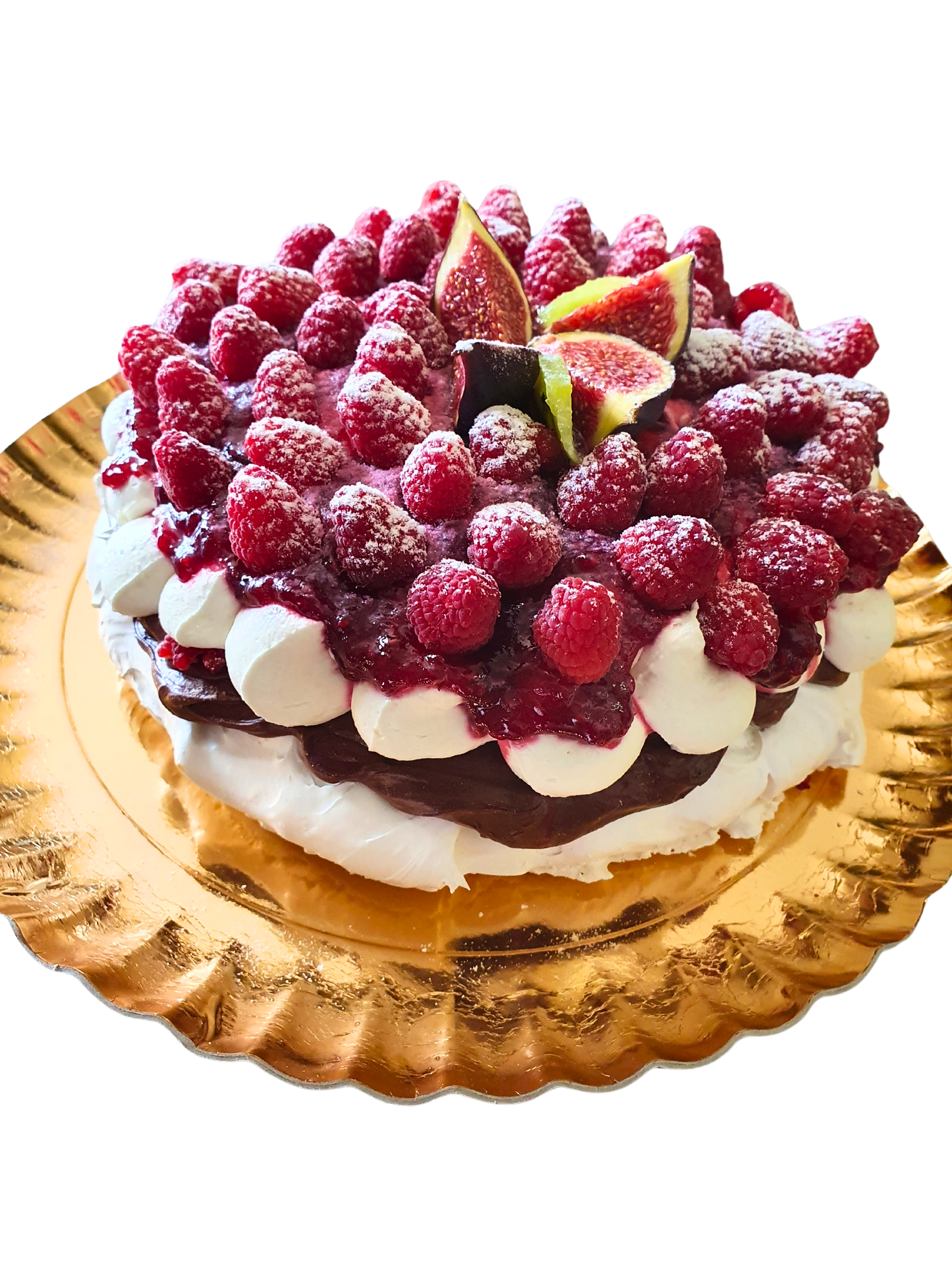 Tort pavlova cu ciocolata. Tort aniversare. Tort clasic.