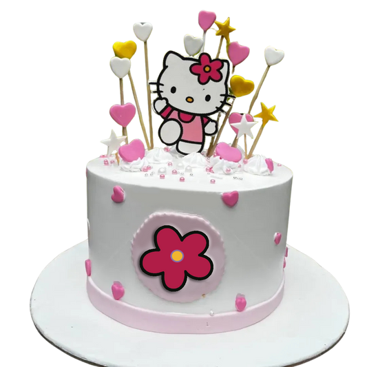 Tort Hello Kitty Inimioare