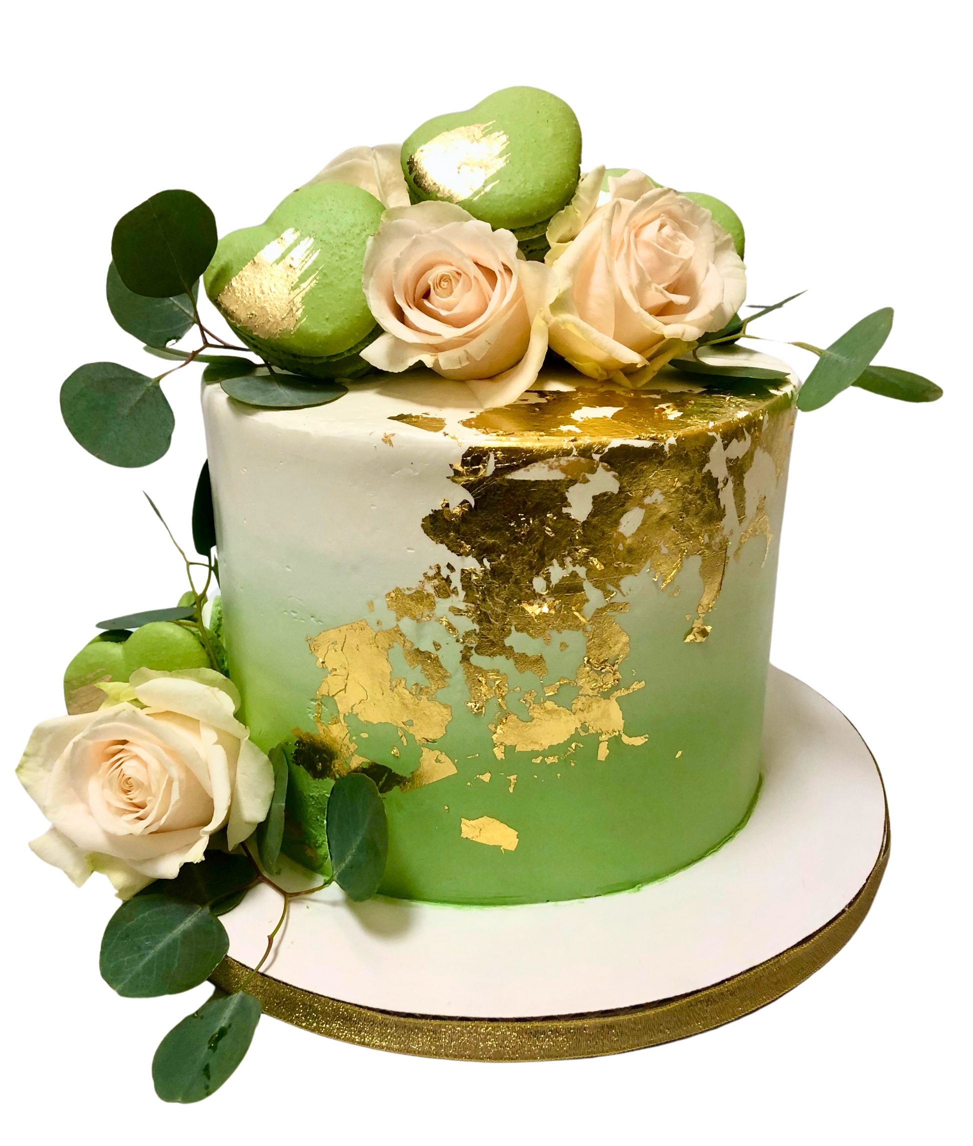 Tort foite de aur. Tort aniversare. Tort clasic.